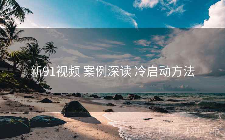 新91视频 案例深读 冷启动方法  第1张