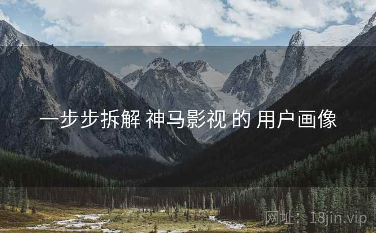 一步步拆解 神马影视 的 用户画像  第1张