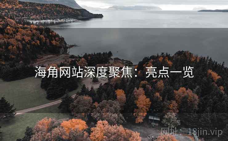 海角网站深度聚焦：亮点一览  第1张