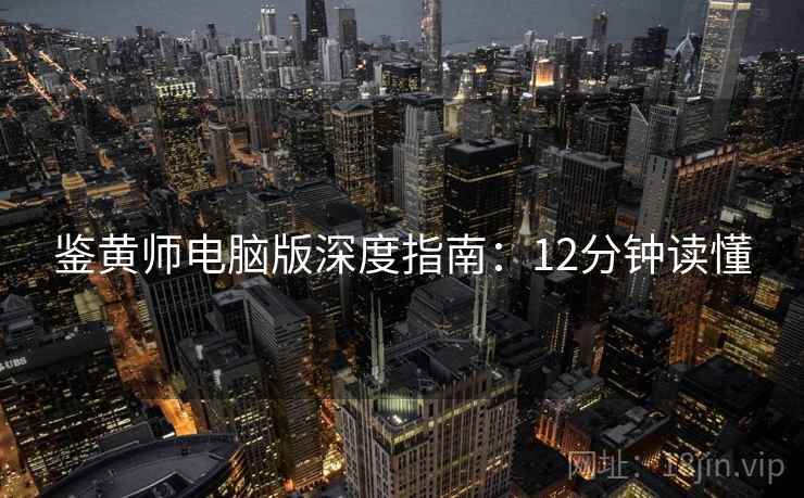 鉴黄师电脑版深度指南：12分钟读懂  第2张